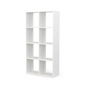 Ruby Diverses, Raumteiler Bücherregal LIAM 8 Fach weiss