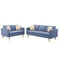 Eric Axis, Sofa Set BLAIR blau