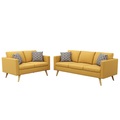 Eric Axis, Sofa Set BLAIR gelb