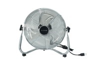 R - Klimageräte, Bodenventilator 30 cm chrom