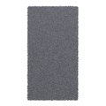 Hochflor Teppich 60 x 110 cm grau