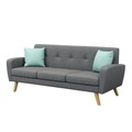 Sofa ALLY 3-Sitzer grau