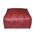 undefined, Pouf Leder BAYDA