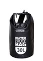 Dry Bag Tasche wasserdicht schwarz 30L