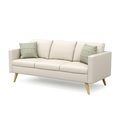 undefined, Sofa BLAIR 3-Sitzer beige