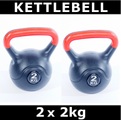 Gewicht kettlebell 2x 2kg - Doppelpack