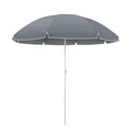 Sonnenschirm Strandschirm 180 cm anthrazit