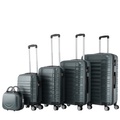 Reisekoffer Hartschalenkoffer AVA 5er Set smaragd