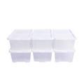 Aufbewahrungsbox 6er Set 34 x 19.5 x 13 cm