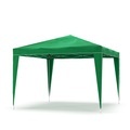Gartenpavillon Partyzelt 3 x 3 m grün