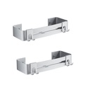 undefined, Duschablage 2er Set silber