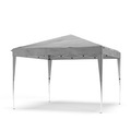 Pavillon Partyzelt faltbar 3 x 3 m grau