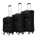 Reisekoffer LANA 3er Set schwarz