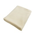Kuscheldecke Fleece 130 x 170 cm beige