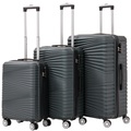 undefined, Reisekoffer Hartschalenkoffer NIA 3er Set smaragd