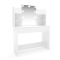 undefined, Schminktisch ELENA LED weiss