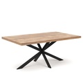 undefined, Esstisch Massivholz INDIRA 200 x 100 cm