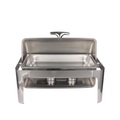 undefined, Chafing Dish Speisewärmer Edelstahl 9L mit Rolltop