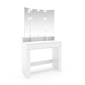 Schminktisch LARISSA LED weiss