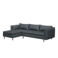 undefined, Ecksofa AIDEN links anthrazit