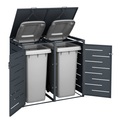 undefined, Mülltonnenbox 480L anthrazit