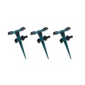 Rasensprenger Kreisregner mit Erdspiess 3er Set