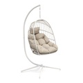 undefined, Hängesessel mit Gestell PERU weiss/beige