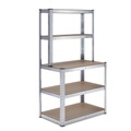 undefined, Steckregal mit Werkbank 100 x 60 x 180 cm
