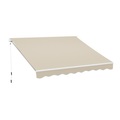 Gelenkarmmarkise 300 x 250 cm beige