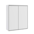 undefined, Kleiderschrank Schiebetüren RINA 200 cm weiss