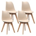 Esszimmerstuhl AMELIA beige 4er Set