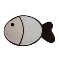undefined, Kratzteppich für Katzen Fischform