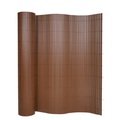 Sichtschutzmatte PVC 500 x 200 cm braun