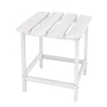 undefined, Beistelltisch ADIRONDACK 48 x 38 cm weiss