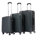 Reisekoffer Hartschalenkoffer AMY 3er Set smaragd