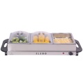 Warmhalteplatte elektrisch Edelstahl 3 x 2.5L