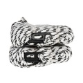 Seil Zeltschnur 10 m schwarz/weiss 2 Stk.