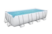 BEST WAY, BEST WAY Pool POWER STEEL FRAME RECT 549 cm