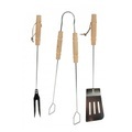 Grillzubehör-Set 3-teilig