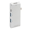 Adapter USB Typ C - HDMI - 2x USB 3.0 - Mikro SD