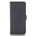 Ledertasche für Samsung Galaxy S8 Plus anthrazit