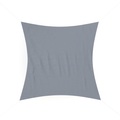 Sonnensegel Quadrat 5 x 5 m grau