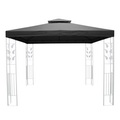 Dach für Gazebo 3 x 3 m braun Art. 9261