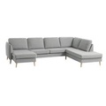 JYSK Sofa AARHUS Ecke rechts grau
