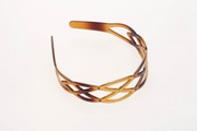 XANITALIA WIDE TORTOISHELL BRAID STIRNBÄNDER