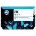 Original Tintenpatrone cyan HP No. 80, C4872A