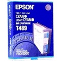 EPSON Tintenpatrone cyan / hell cyan 125ml