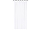 Vorhang PANAMA Abdunkelnd Unifarben Weiss Lasche, Kräuselband Baumwolle 140 x 260 cm