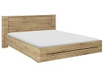 Bett ASPEN 177x210cm artisan eiche
