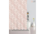 Duschvorhang POPELLI weiss, rosa